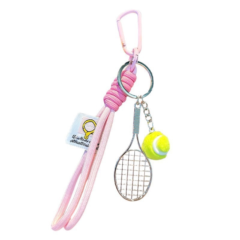 Kreativni privezak za ključeve tenis, elegantan teniski poklon, sportski suvenir, privjesak za ruksak, dekoracija u Instagram stilu, svestran