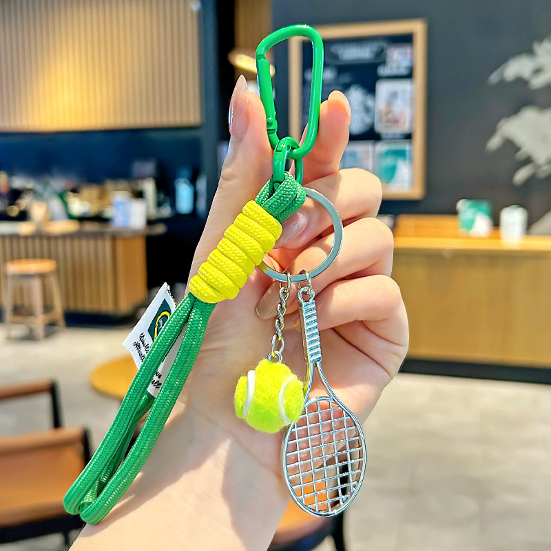 Kreativni privezak za ključeve tenis, elegantan teniski poklon, sportski suvenir, privjesak za ruksak, dekoracija u Instagram stilu, svestran