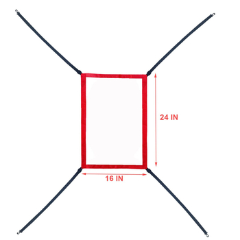 Baseball ütő célháló (Márka: WLS; Anyag: Nylon; Logónyomtatás elérhető; Alkalmas softballhoz, asztaliteniszhez és tollaslabdához)