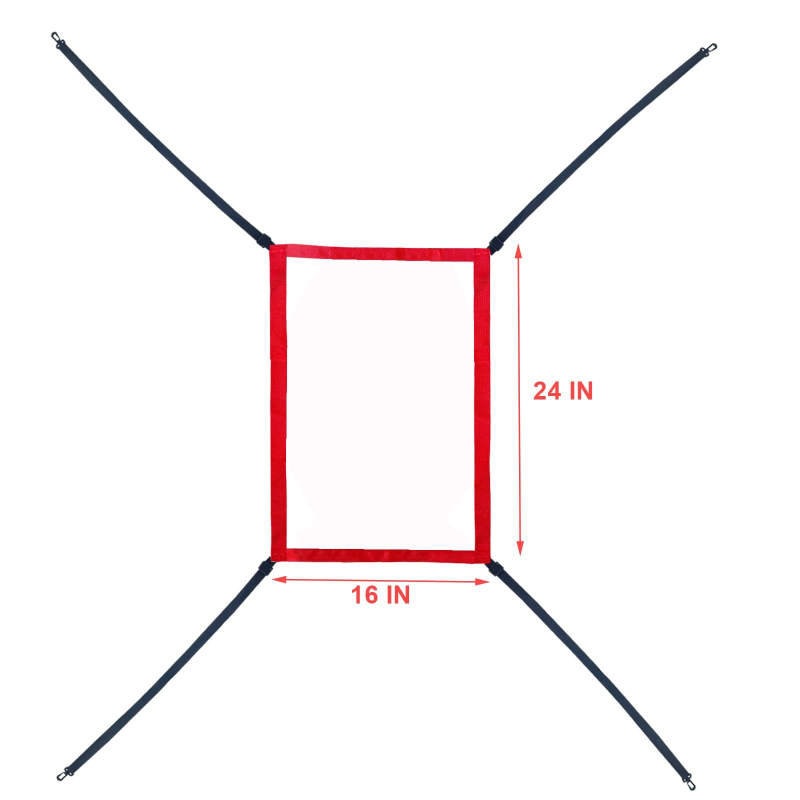 Baseball ütő célháló (Márka: WLS; Anyag: Nylon; Logónyomtatás elérhető; Alkalmas softballhoz, asztaliteniszhez és tollaslabdához)