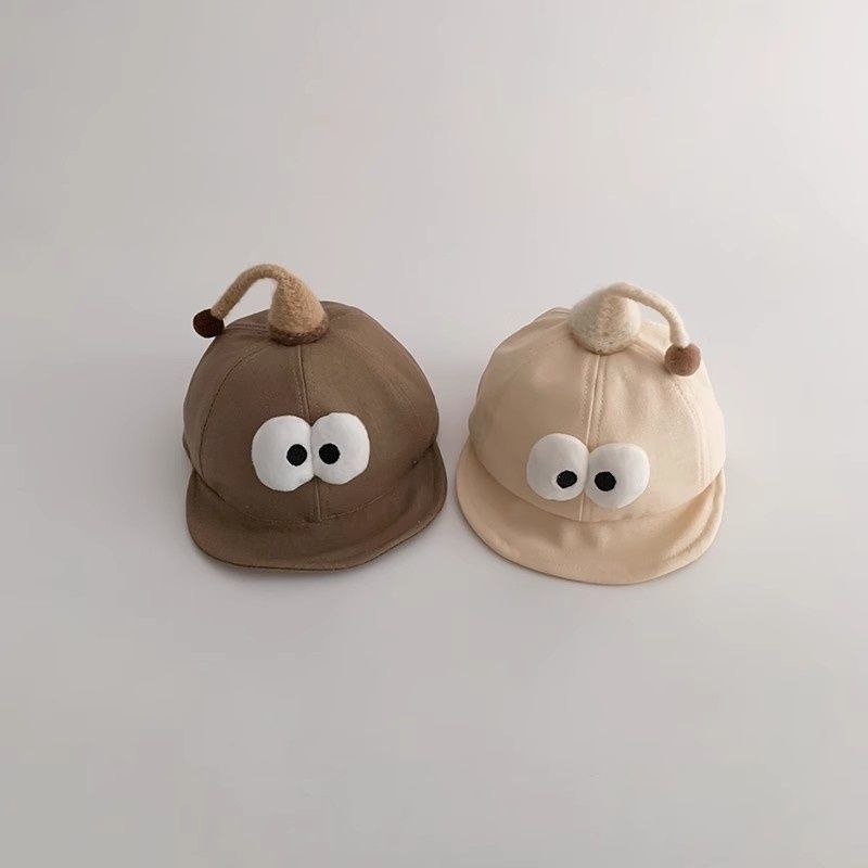 Beebide päikesekaitsega müts, lühikese äärega müts, kanepi-puuvillase segu, kevad 2025