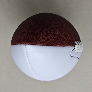 PU medžiagos Amerikos futbolo kamuolys, siuvamas mechaniniu siuvimu, svoris apie 380 g, logotipo spausdinimas įmanomas, kilmės vieta Henanas