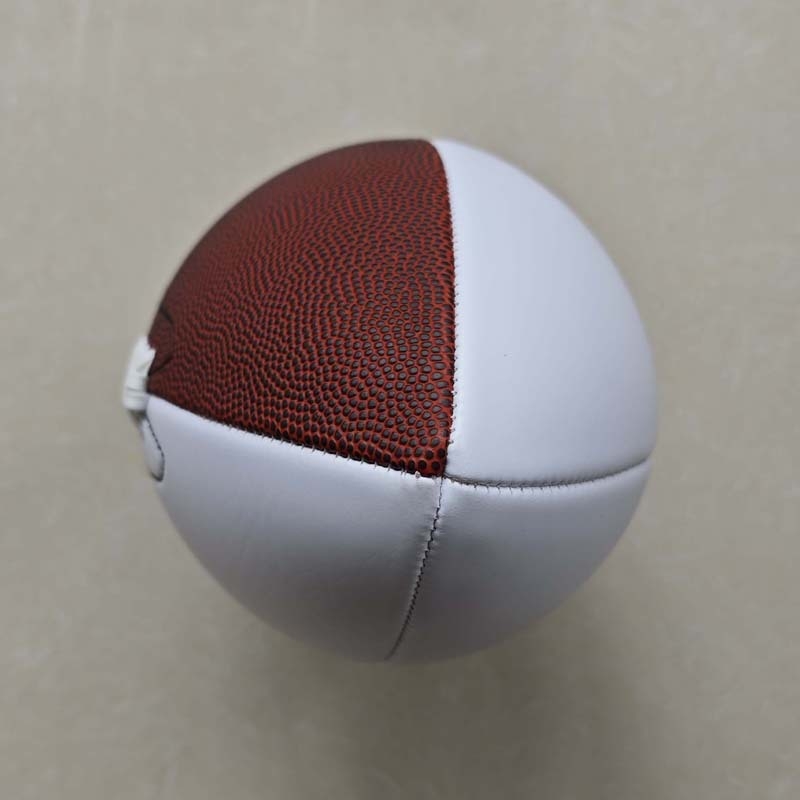 PU medžiagos Amerikos futbolo kamuolys, siuvamas mechaniniu siuvimu, svoris apie 380 g, logotipo spausdinimas įmanomas, kilmės vieta Henanas