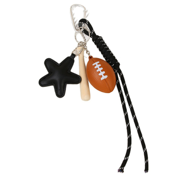 PU-rostos kötél kulcstartó kamerás és biliárd motívummal; eredeti dizájn, táska dísz; csillagok, hold, felhők és univerzum mintázat; félig kézzel készített; 2026 tavasz megjelenés