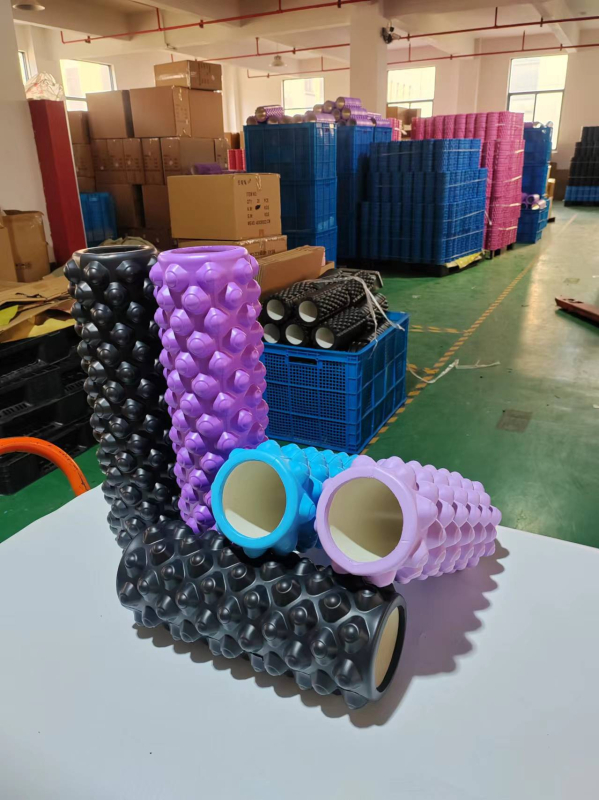 Jógový penový valec – dutý EVA/PVC materiál – masáž chrbta a nôh – Značka Speed