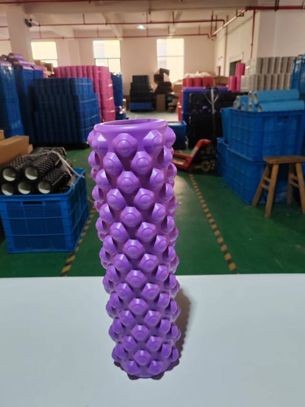 Jógový penový valec – dutý EVA/PVC materiál – masáž chrbta a nôh – Značka Speed