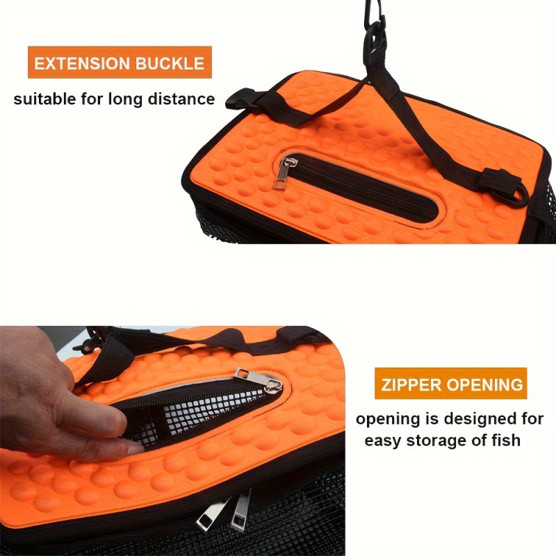 Grinfish Nailonas žvejybos priežiūros tinklinė krepšys (Kategorija: Žvejybos priežiūra; Medžiaga: Nailonas)