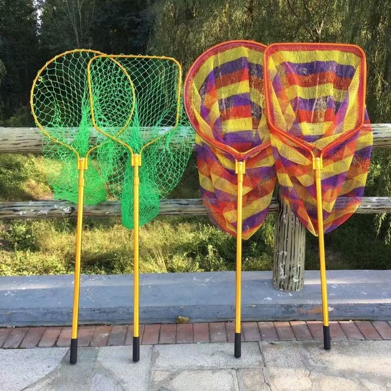 Veliki ribarski mreža od aluminijske legure za velike ribe, čvrst okvir, pogodna za rezervoare