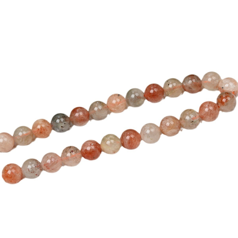 Szabad gyöngyök, Aarush anyag, divatos stílusú, kör gyöngyök, nemes mintázat, polírozott felület