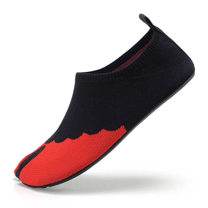 Речни обувки за проследяване: горна част от мрежа, вътрешност от мрежа, гумена подметка и гумена междинна подметка, износоустойчиви за плуване и газене