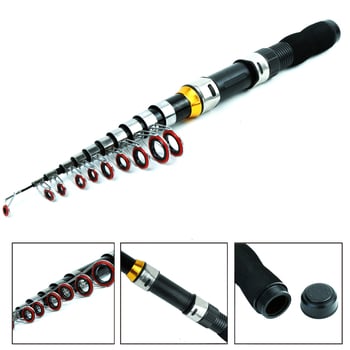 Täielik kalastuskomplekt kahe vardaga ja keredega, sobib jõe-, järve- ja merekalapüügile