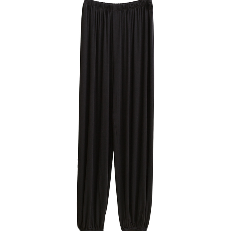 Tai Chi edző nadrágok, uniszex, oldalsó zsebbel, idősek számára, anyag: 95% modal + 5% spandex