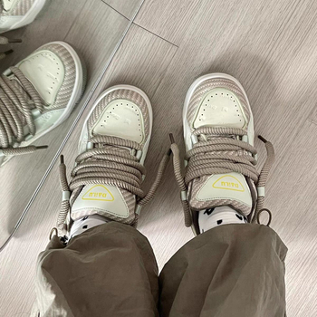 Unisex skeita kurpes – retro stils, konopju auklas, vidējā augšdaļa, augšpuse no sintētiskās ādas