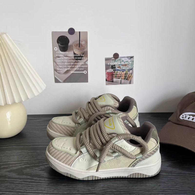 Unisex skeita kurpes – retro stils, konopju auklas, vidējā augšdaļa, augšpuse no sintētiskās ādas