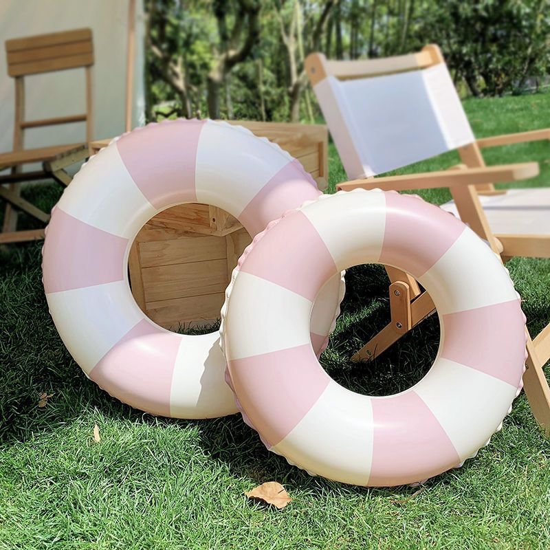 Moterų suaugusiųjų pripučiamas plaukimo žiedas, PVC, grotelės modelis, rankinis pripūtimas, tinkamas baseinui, vandens parkui, upei, ežerui, jūros pakrante