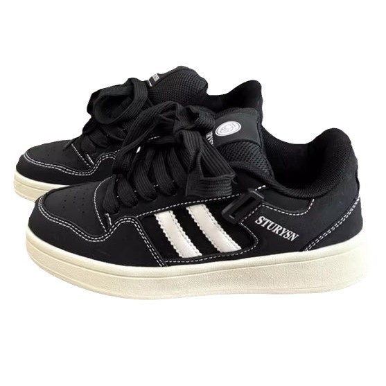 Vīriešu platformas sporta apavi: apaļš purns, mākslīgs PU augšdaļa, vidēja augstuma augšdaļa, 3–5 cm platforma, šņorēšana