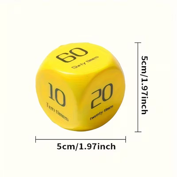 Ζάρια γυμναστικής, PU υλικό, στρογγυλεμένες γωνίες, τετραπλεύρα, συσκευασία 400 τεμ.