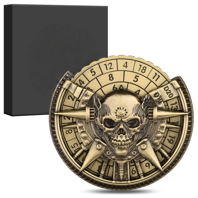 ZDND1501-02 – Ζάρια DND από κράμα, στυλ ορθογώνιας γωνίας, μεταλλικό πολυπλευρικό ζάρι, 100 τεμάχια ανά κουτί, διαθέσιμη παραμετροποίηση