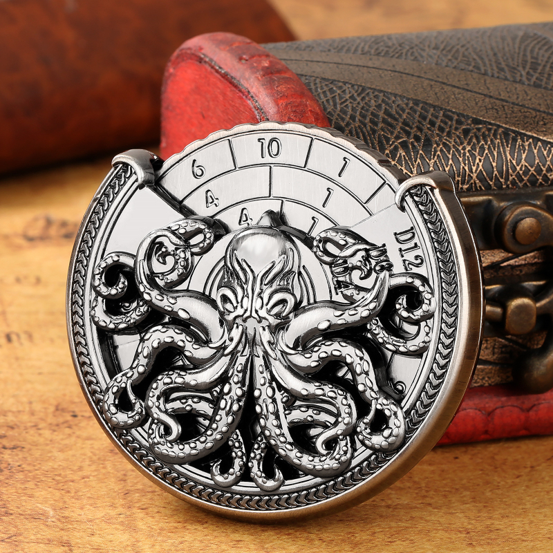 Ζάρια - 7-σε-1 φιδετ-spinner ρουλέτα, DND/COC χταπόδι, μεταλλικά ζάρια με πολλές όψεις