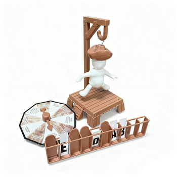 Mágneses Hangman Játék: Rejtélyes Szavak testre szabható Kártyákkal Műanyagból