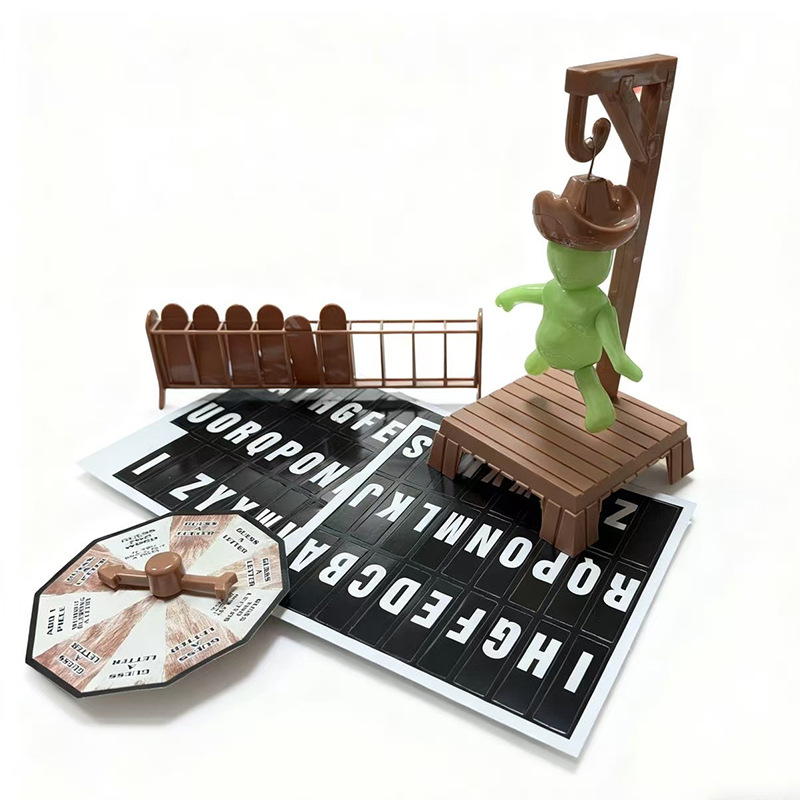 Mágneses Hangman Játék: Rejtélyes Szavak testre szabható Kártyákkal Műanyagból