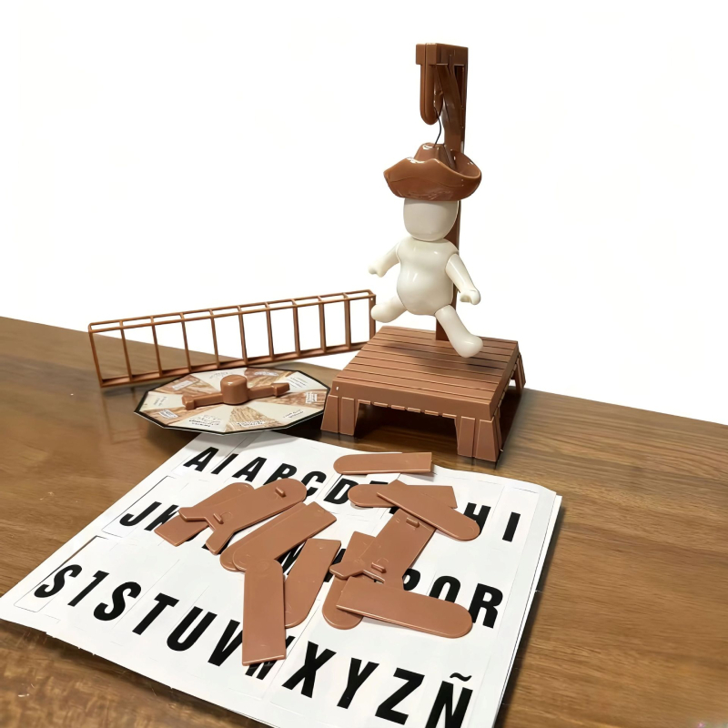 Mágneses Hangman Játék: Rejtélyes Szavak testre szabható Kártyákkal Műanyagból