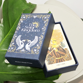 Sun Kingdom retro toronykártya készlet társasjátékhoz, kártyák bevont papírból, 15–35 éveseknek