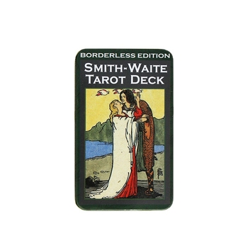 Smith-Waite Tarot kártya társasjáték - bevont papír, színes doboz csomagolás, szórakozás, szellemi fejlesztés
