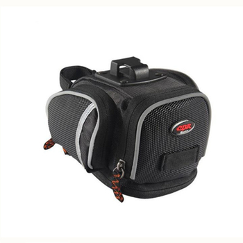 CBR kerékpár hátsó táska gyorskioldóval, MTB nyeregtáska, Modell C2, Poliészter, Kapacitás: 1