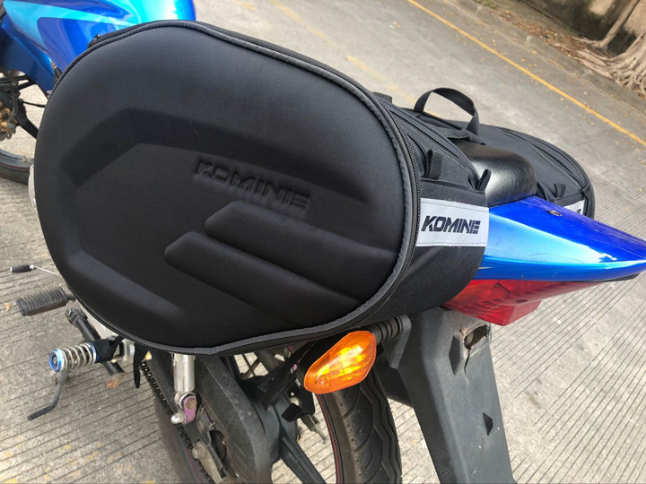 Motocikla sēdvieta soma ar sānu un aizmugures kabatu, audums, Guangdong izcelsme, velosipēdu soma