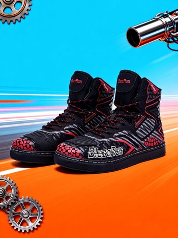 Muške moto tenisice za vožnju – prozračne, protuklizna gumena potplata, model 2688