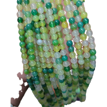 DIY dodaci za nakit - kuglice od sintetičkog kristala, okruglog oblika, s perlatnim završnim slojem, svijetli luksuzni stil