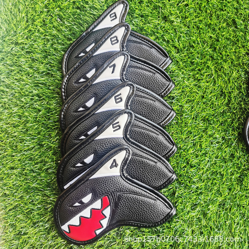 Kaciga za golf palicu u obliku morskog psa – zaštitni poklopac za glavu golf kluba