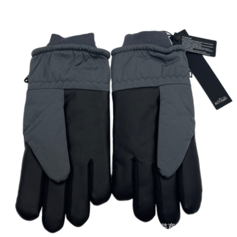 Ски ръкавици - ветроустойчиви, водоустойчиви, съвместими със сензорен екран, подплатени с флис, нейлон