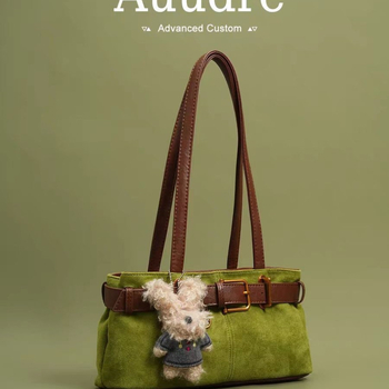 Чанта Tote за ежедневна употреба, памук и подплата от синтетична кожа, цип, двойни презрамки, хоризонтална правоъгълна форма, вътрешен джоб за документи, есен 2025