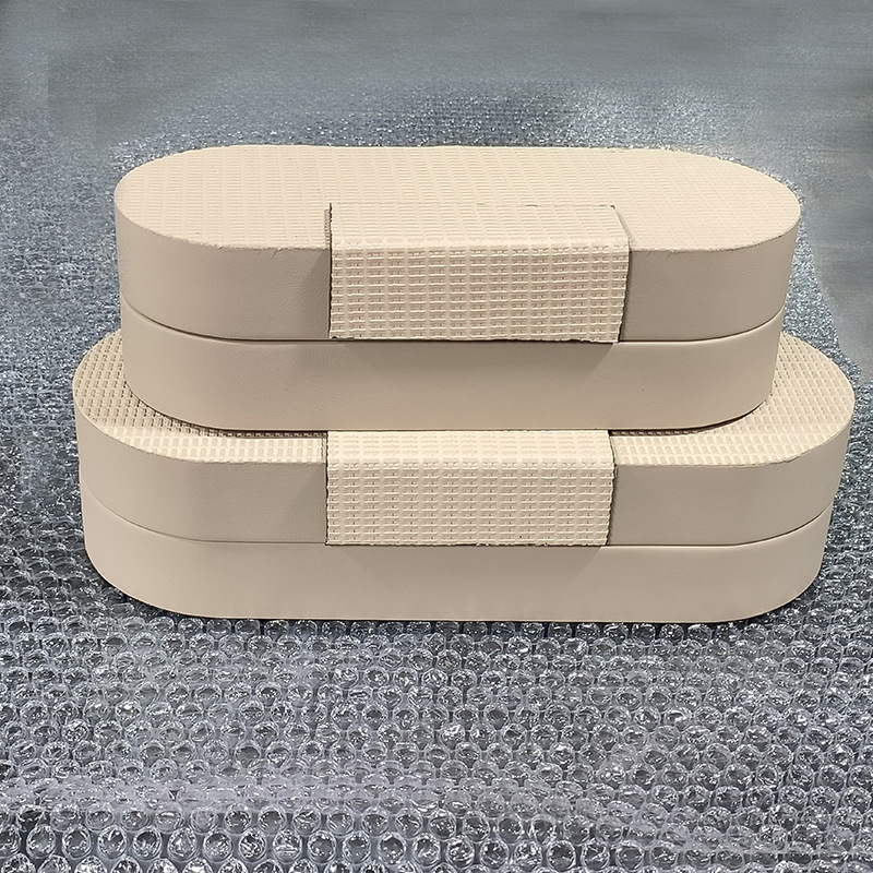 Ékszerdoboz bőrrel, modern minimális dizájn, szilárd kivitelezés (Márka: Yibo; Anyag: bőr; Stílus: 5914865; Keménység: kemény; Specifikáció: Normál)