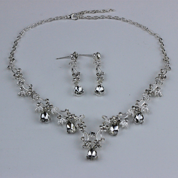 Set colier și diademă pentru mireasă în stil coreean, din aliaj, placare electroplată, lanț șarpe