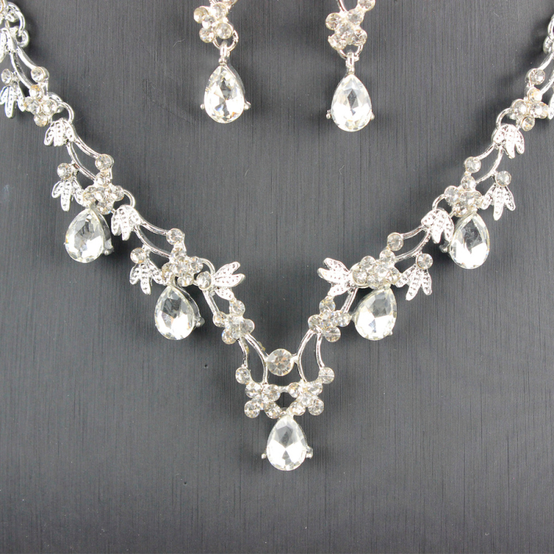 Set colier și diademă pentru mireasă în stil coreean, din aliaj, placare electroplată, lanț șarpe