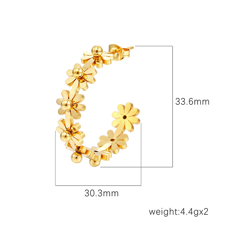 Levél mintás rozsdamentes acél karkötő, elektroplakolásos bevonattal, 2024 ősz