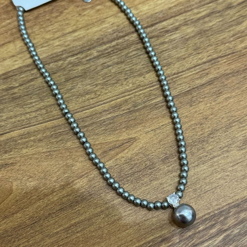 Nyaklánc - réz lánc, gyöngyház lánc stílus, gyöngyházmedál, modell 1327355784