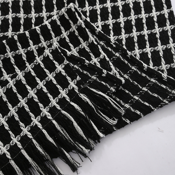 Полиестерна декоративна лента за край на леглото, геометрична абстракция, модерен минималистичен хотелски стил, код T368