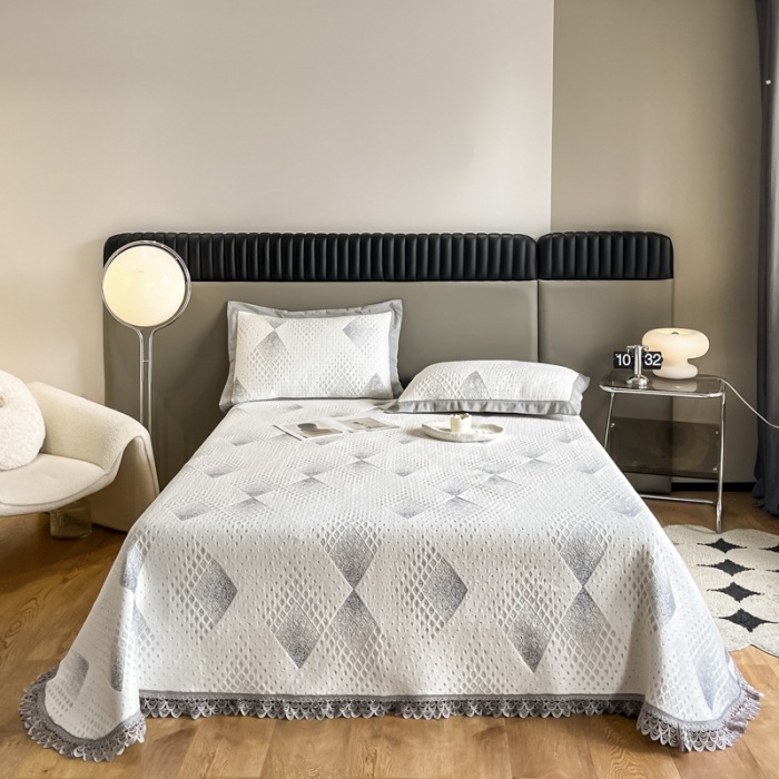 Atdzesējošs lateksa gultas mats, vairāk nekā 90% lateksa saturs, drukāta auduma fakūra, mūsdienīgs minimālisma stils