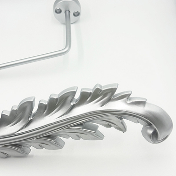 U-formas aizkaru knaģis, dzelzs un plastmasas materiāls, viegls grezns stils, zīmols Fange