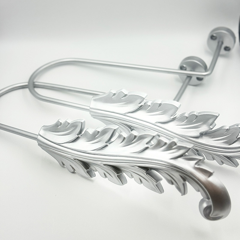 U-formas aizkaru knaģis, dzelzs un plastmasas materiāls, viegls grezns stils, zīmols Fange