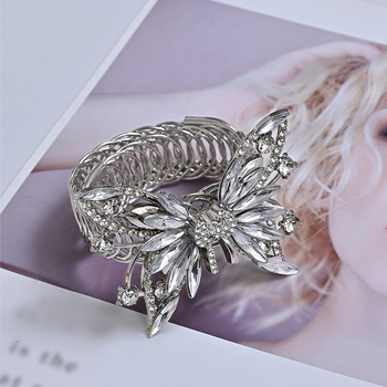 Liblika motiiviga kardinate aksessuaarid, rihm ja vedru-klamber – raua sulam ja akrüül