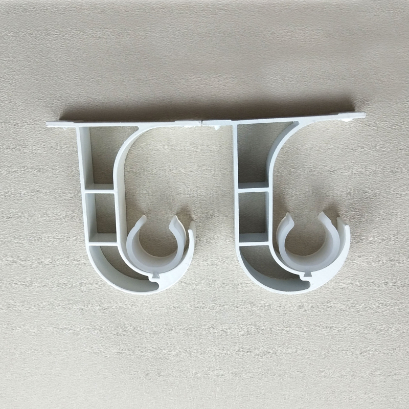 Dodatak za zavjese | Ojačani gornji nosač za rimski štap | Model 01-01-0003 • Materijal: aluminijska legura • Marka: Dong Lin