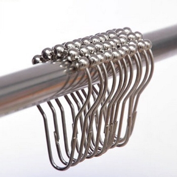 Aizkaru āķu gredzeni, niķeļota dzelzs, piecu pērlīšu ķirbja forma, vienkāršs moderns stils, zīmols Far Away