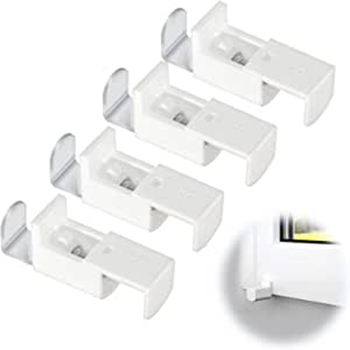 20 mm-es plisált függöny L-típus szerelési kód kiegészítői, anyag POM, kompatibil minden plisált függönyhöz, márka Hai Yiming