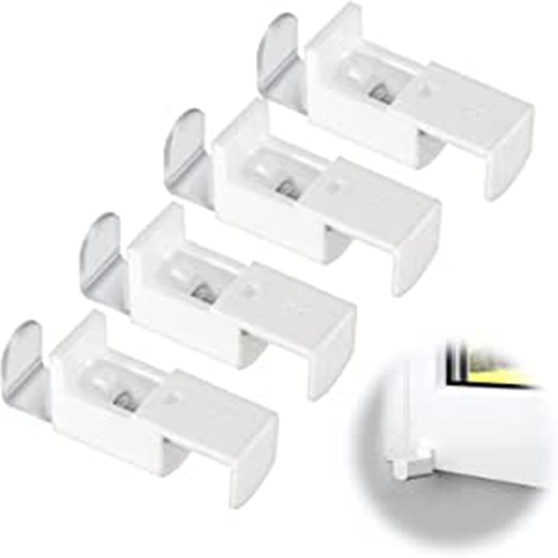 20 mm-es plisált függöny L-típus szerelési kód kiegészítői, anyag POM, kompatibil minden plisált függönyhöz, márka Hai Yiming