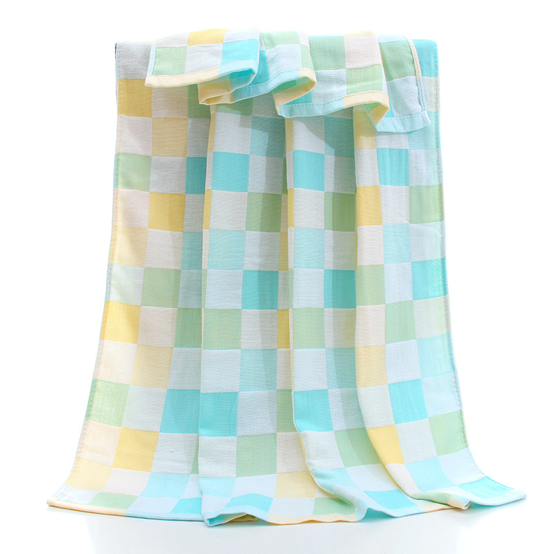 Ručnik za kupanje od gaze, 32 vlakna, 170–200 g, Jacquard/obična tkanina